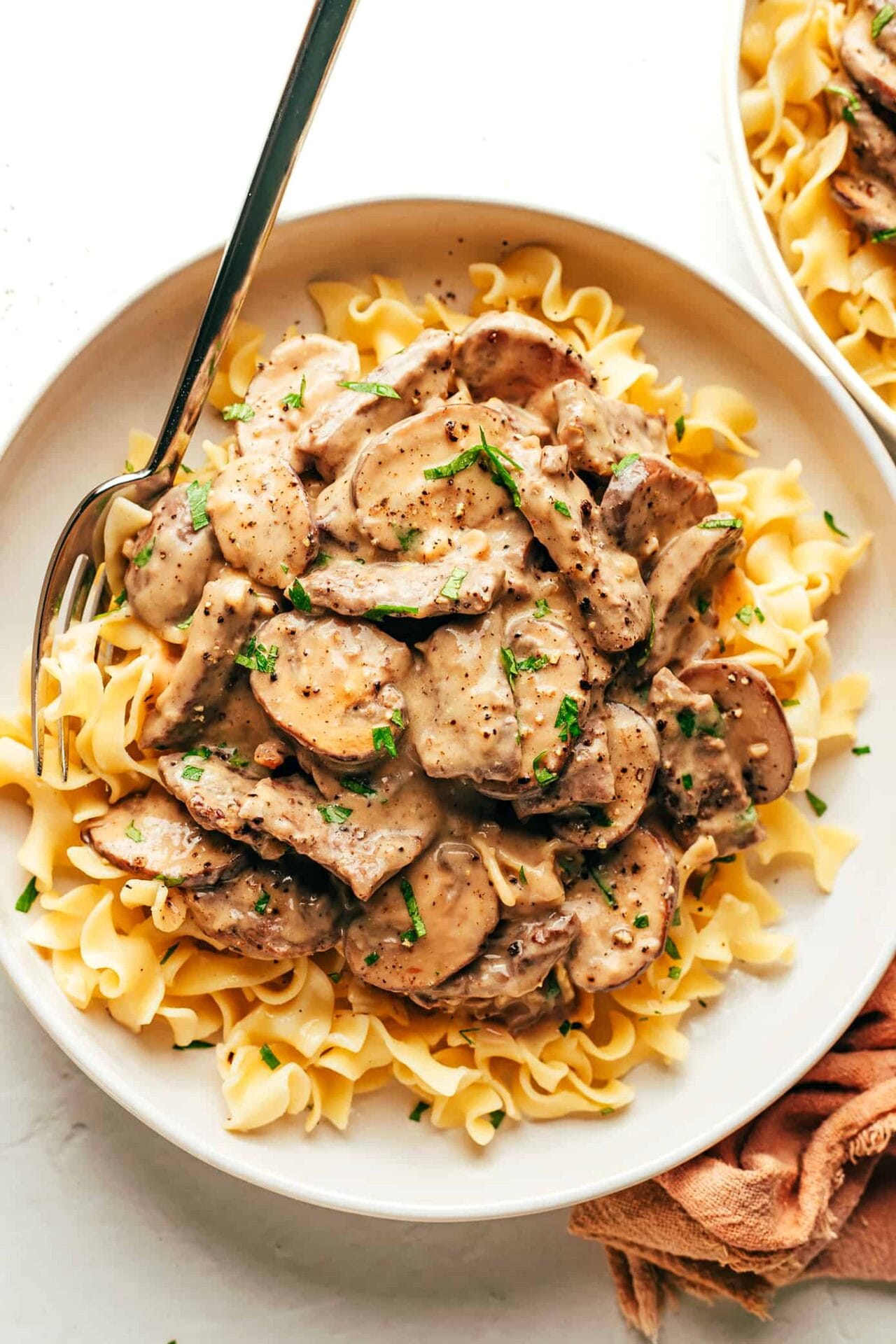 Beef Stroganoff