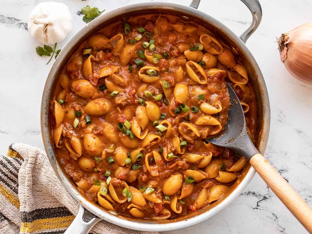Beef Taco Pasta